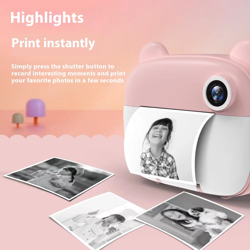 Children'S Camera Handheld Camera SLR Double Lens Mini Toy