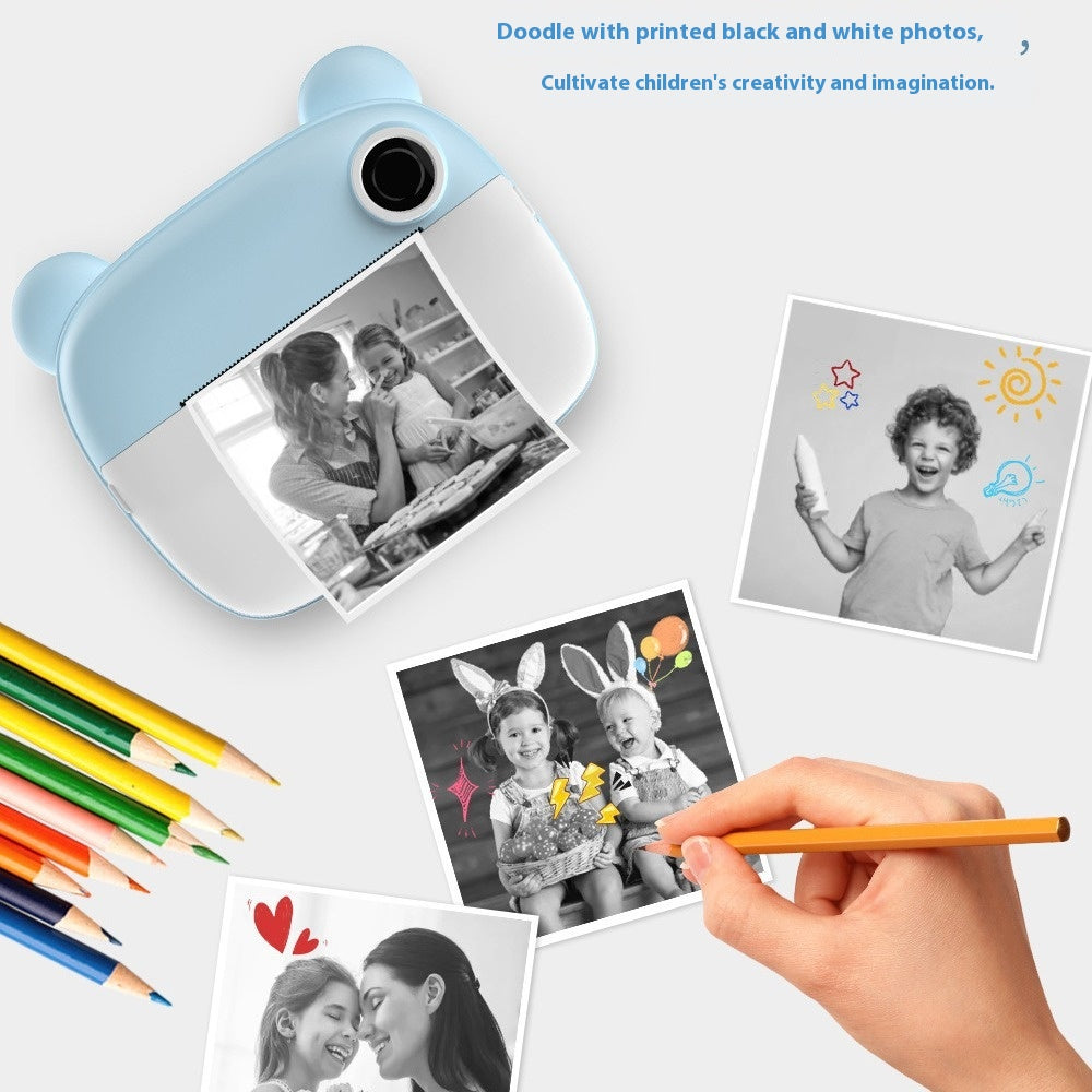 Children'S Camera Handheld Camera SLR Double Lens Mini Toy